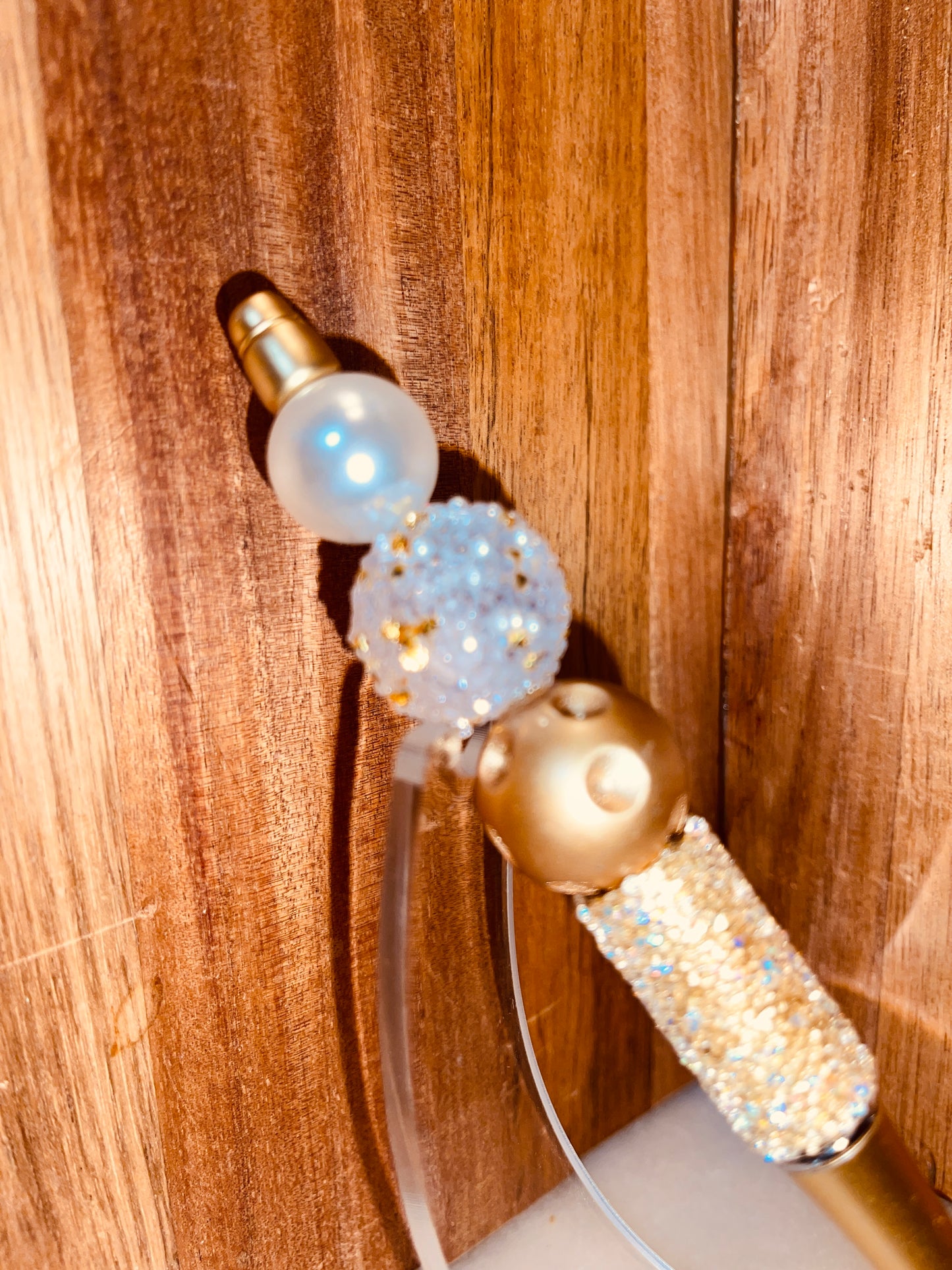  Golden Sugar Bubblegum Bead Pen