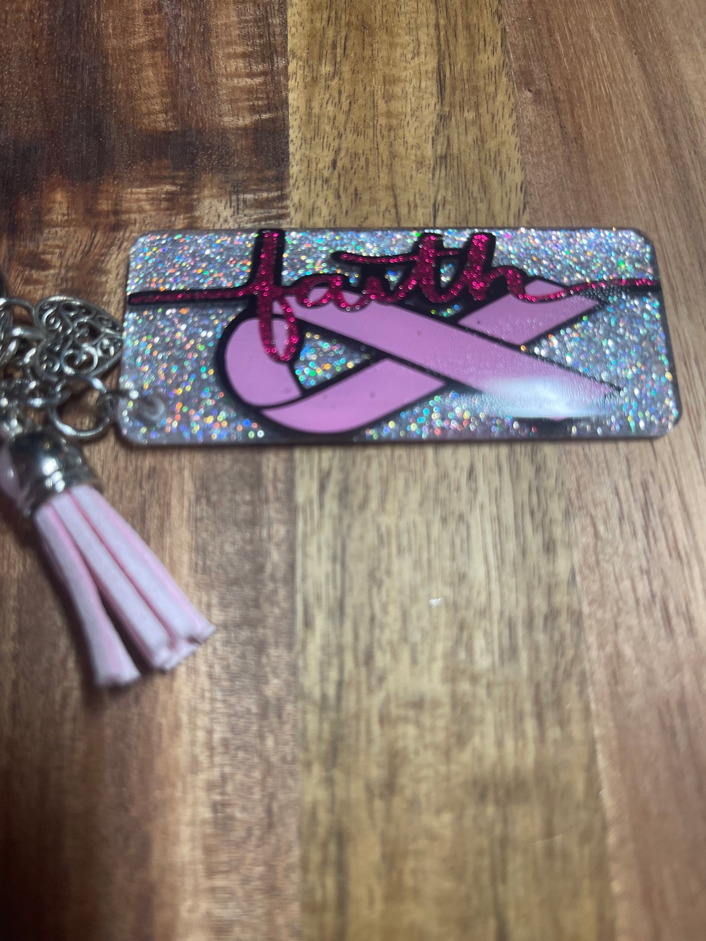 Breast Cancer Bubble Gum Keychain