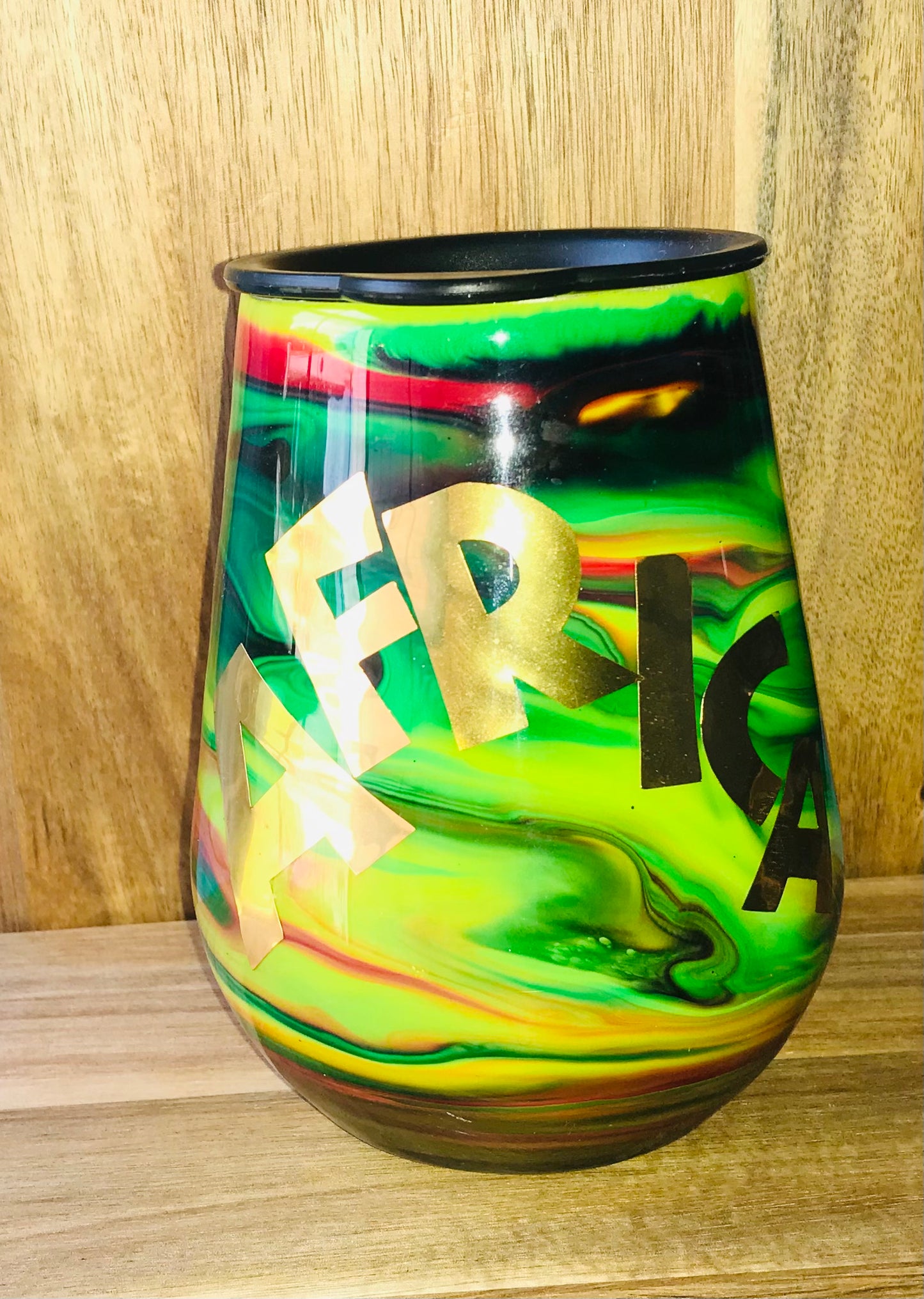 Africa Stemless Wine Tumbler