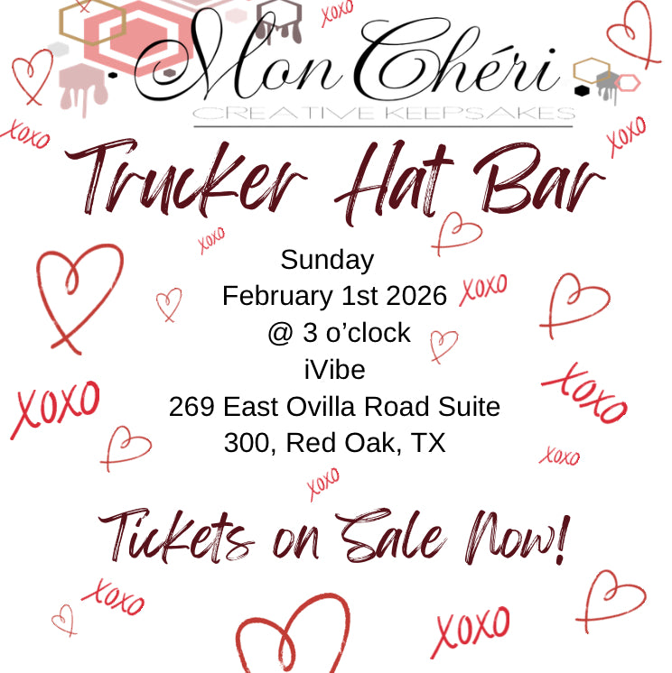 Custom Trucker Hat Bling Party!