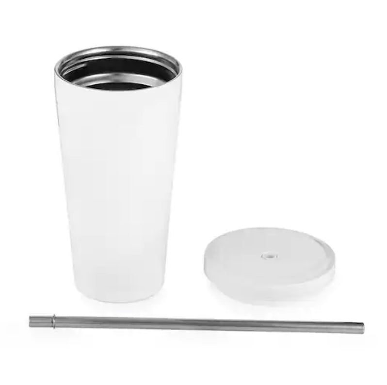 19 fl. oz. STEMLESS TUMBLER W/STRAW