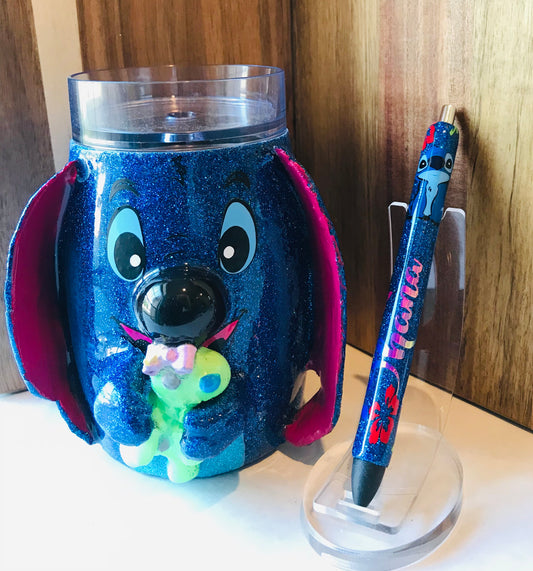 Coffee Tumbler & Pen Set