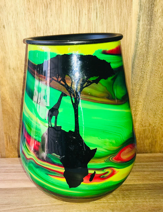 Africa Stemless Wine Tumbler