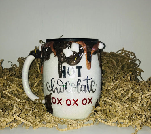 Hot Chocolate XOXO Coffee Cup Tumbler