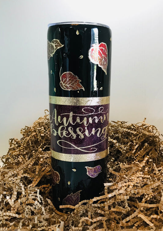 30 oz Fall Straight Skinny Tumbler