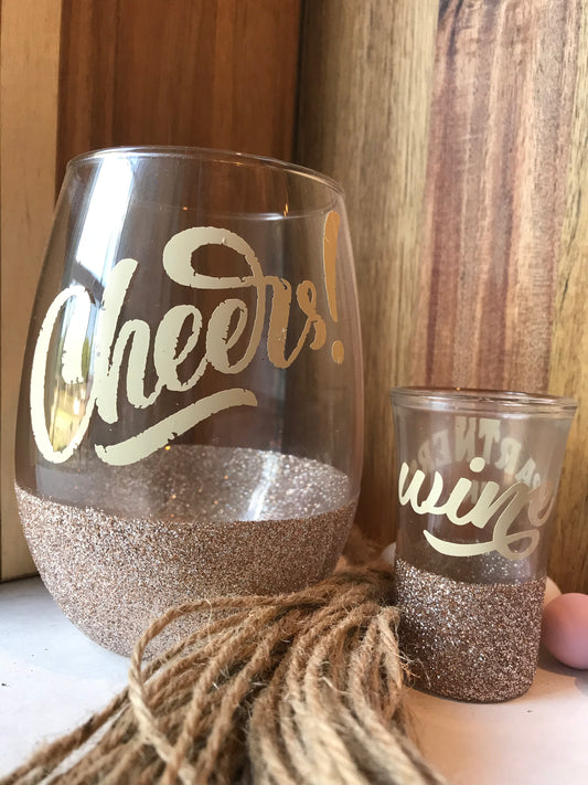 Cheers! with Wine Partner Set