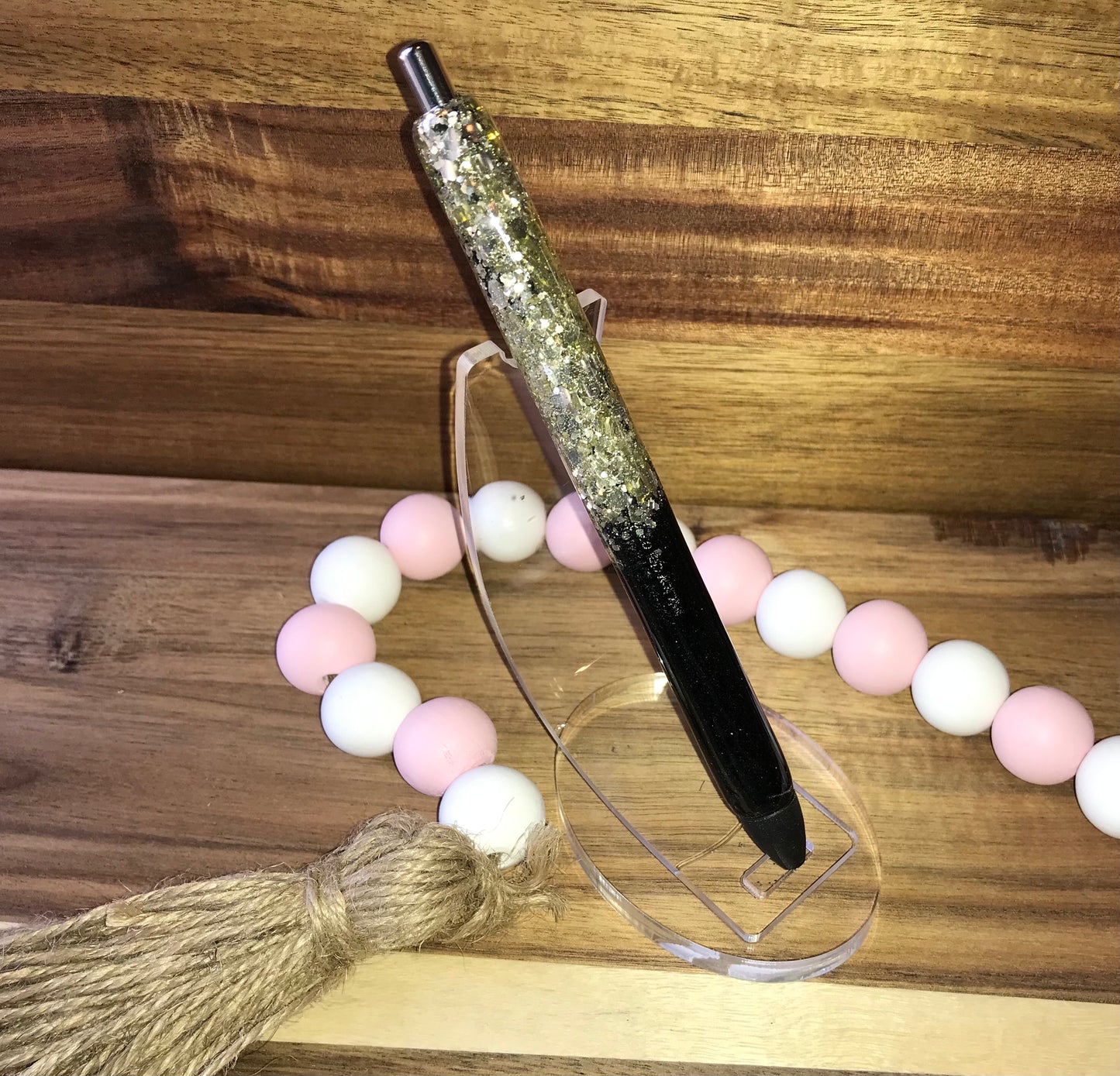 Black & Gold Love Ink Pen