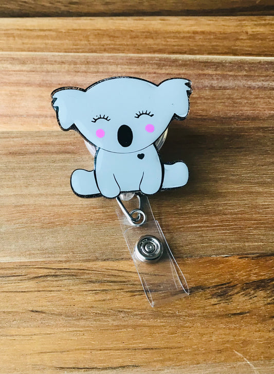 Baby Koala Badge Reel