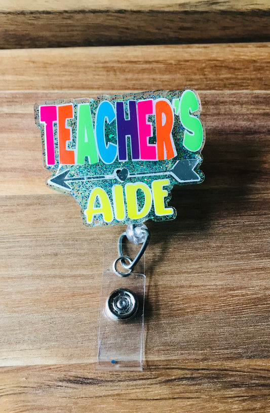 Teachers Aide Badge Reel