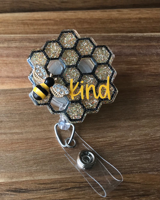 Bee Kind Badge Reel