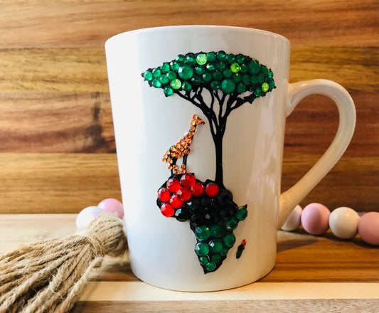 Blinged Out Tree of Life Coffee Mug